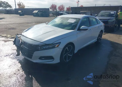 2019 Honda Accord Sport from USA, damaged, VIN 1HGCV1F34KA041557